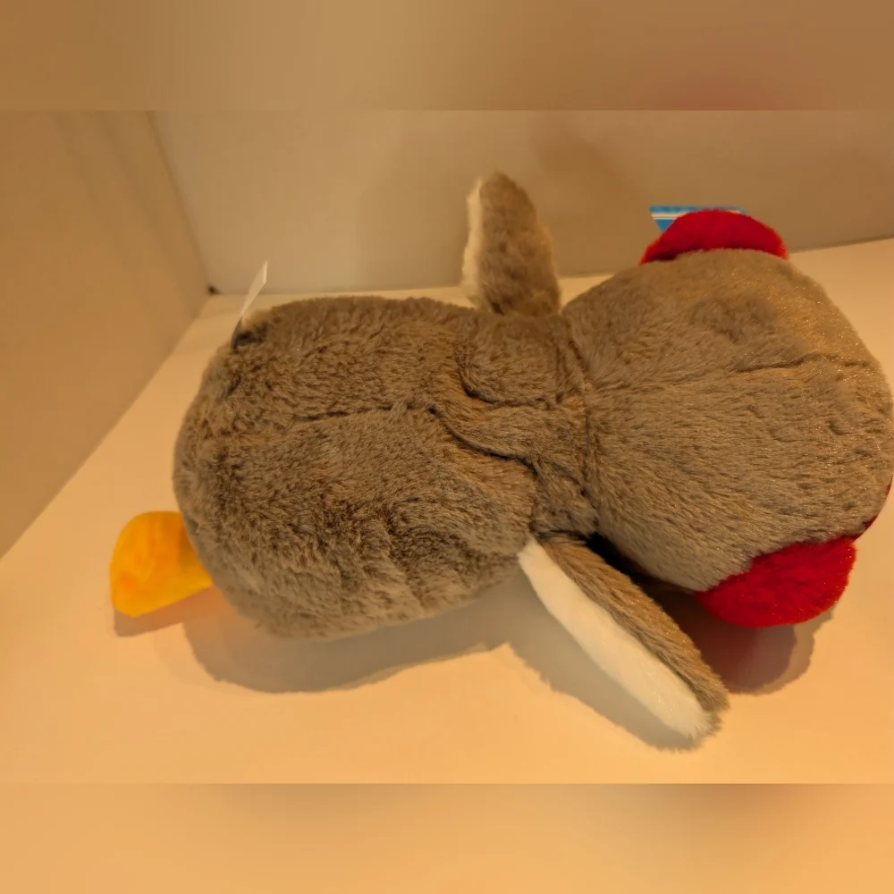 Plush Penguin Bird Toy - Gray and White Stuffed Animal
